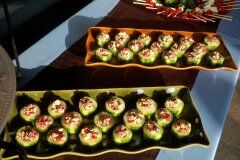 Traveling Bistro Cucumber cups