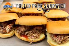Square Top BBQ Pulled Pork