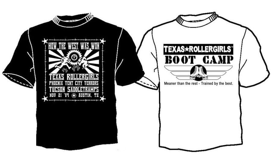 az-vs-texas-rollergirls-tshirt